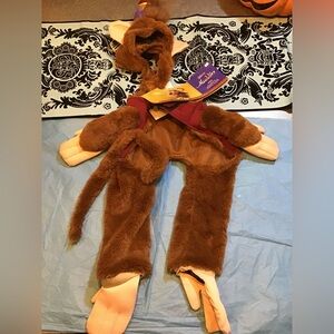 Disney aladdin Abu dog costume size large -NEW